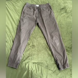 Men’s Cargo Dark Gray Stretchable Size Medium Pre Owned 97% Cotton 3% spandex